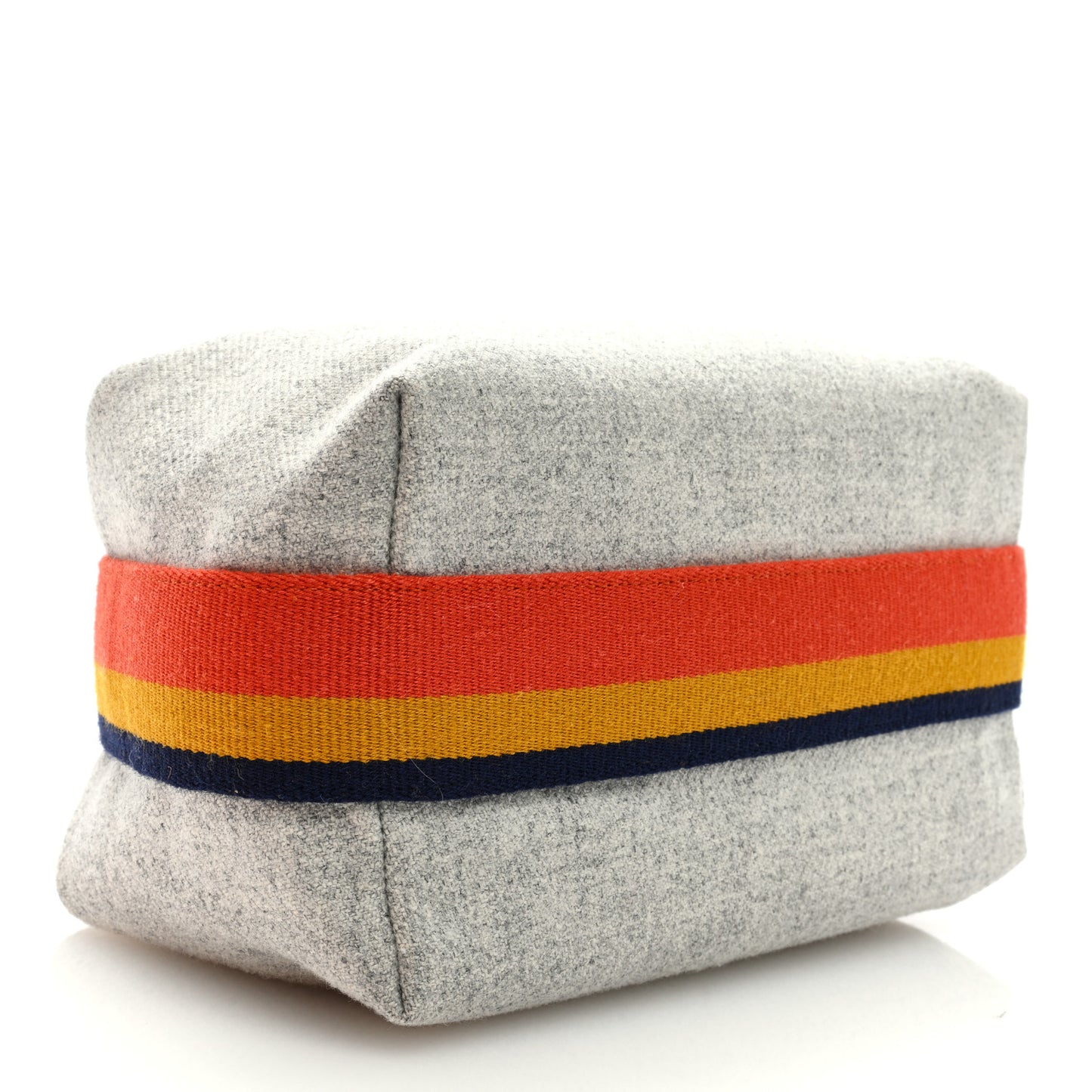 Canvas Small Bride-A-Brac Pouch Gris Flanelle