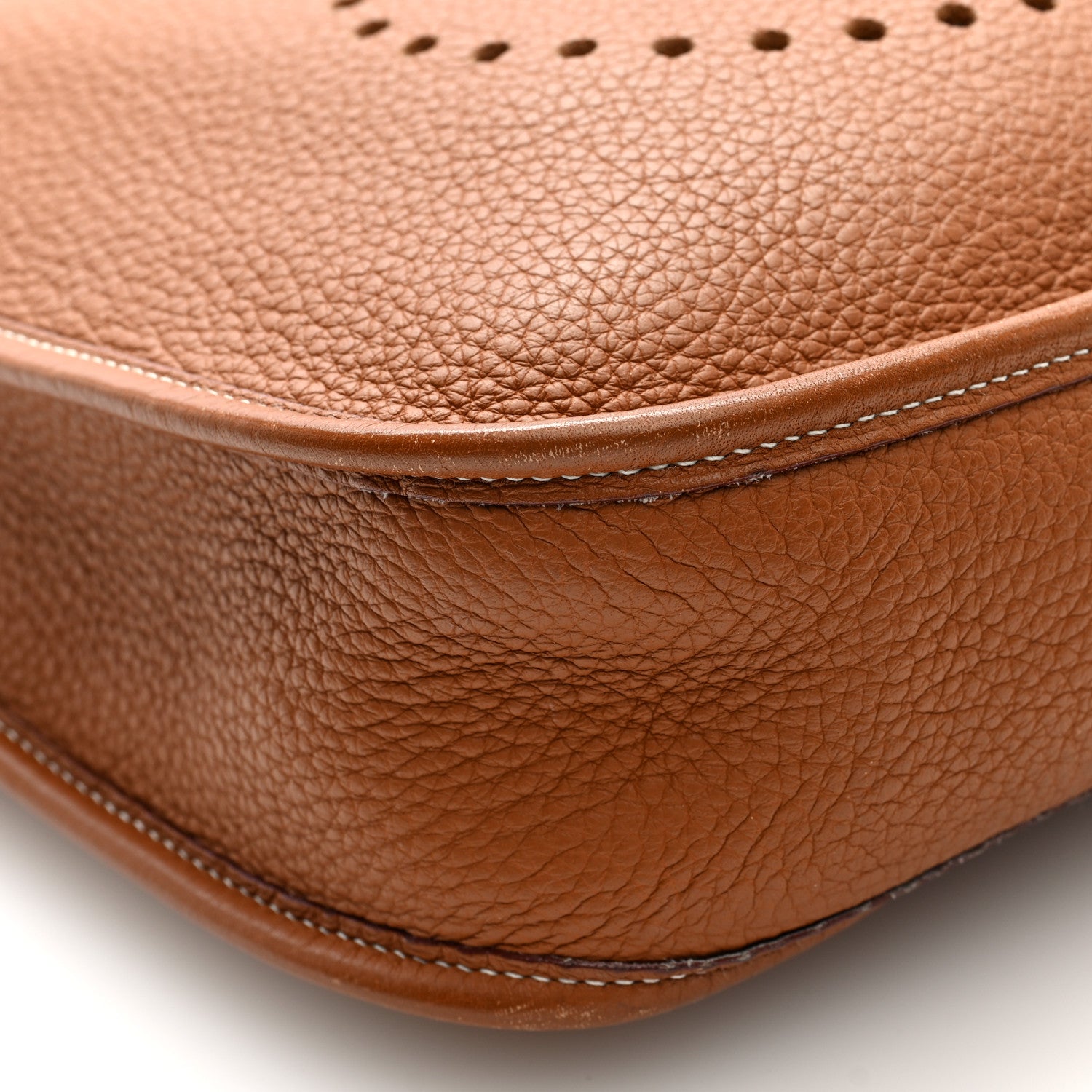Hermes Taurillon Clemence Evelyne PM Gold 9 of 10