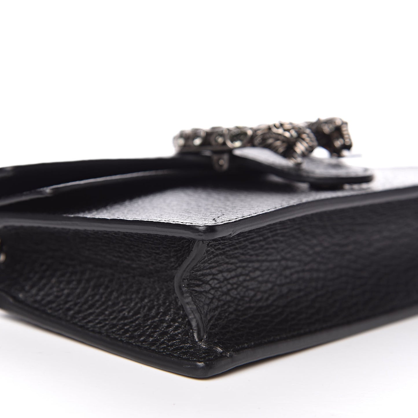 Calfskin Super Mini Dionysus Shoulder Bag Black