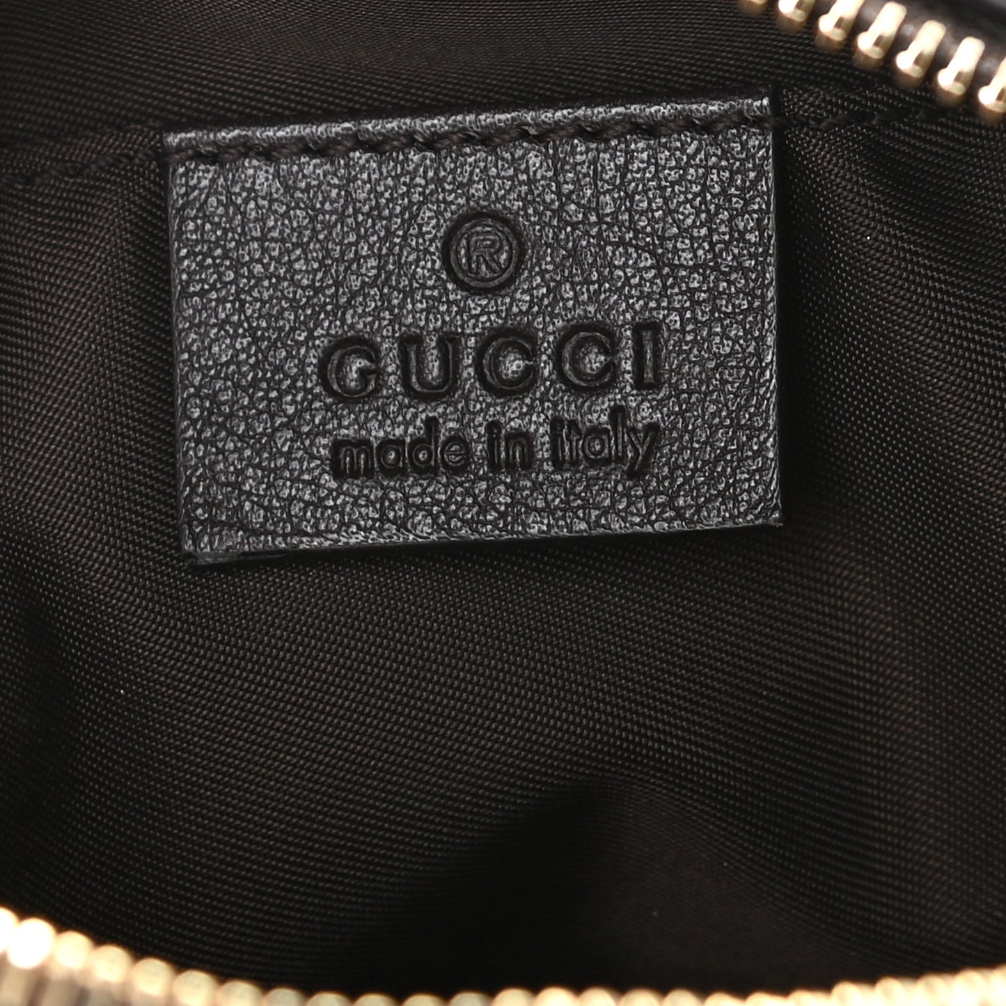 Monogram Medium Bamboo Cosmetic Case Dark Brown