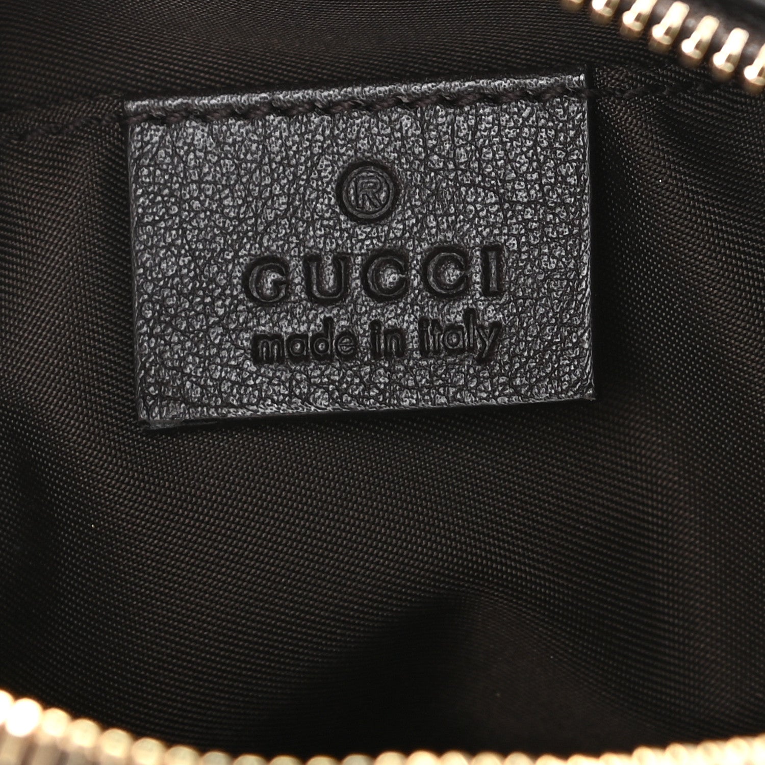 Gucci Monogram Medium Bamboo Cosmetic Case Dark Brown 6 of 7