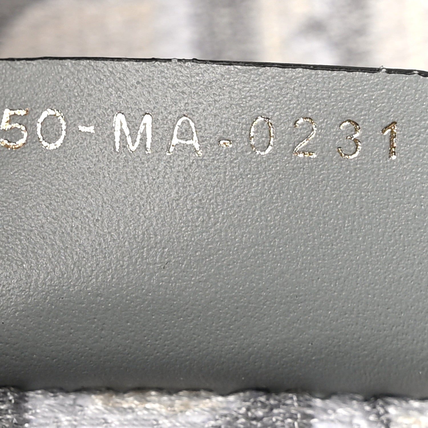 Christian Dior Oblique Embroidered Saddle Bag Gray 7 of 11