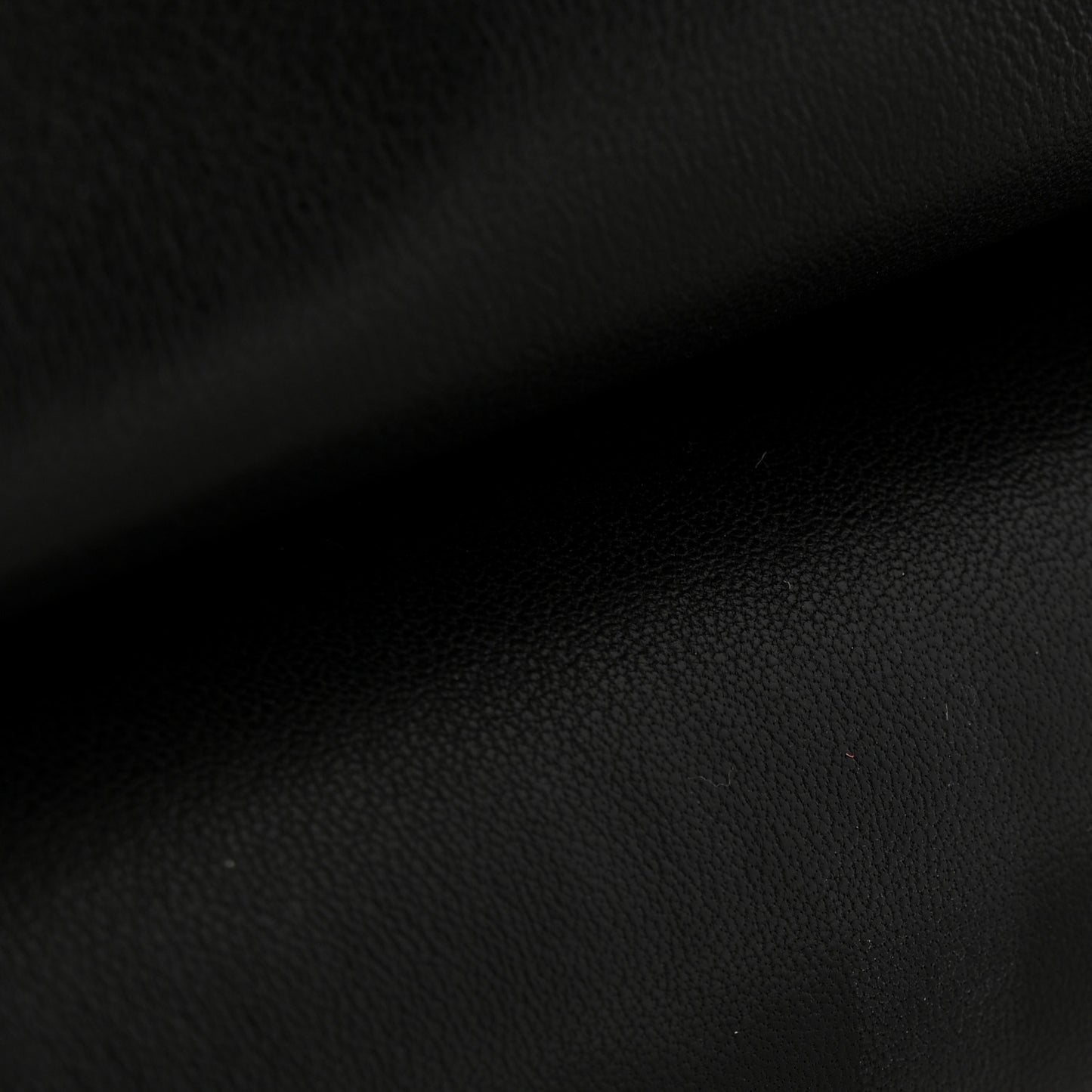 Lambskin Quilted Jumbo Double Flap Black