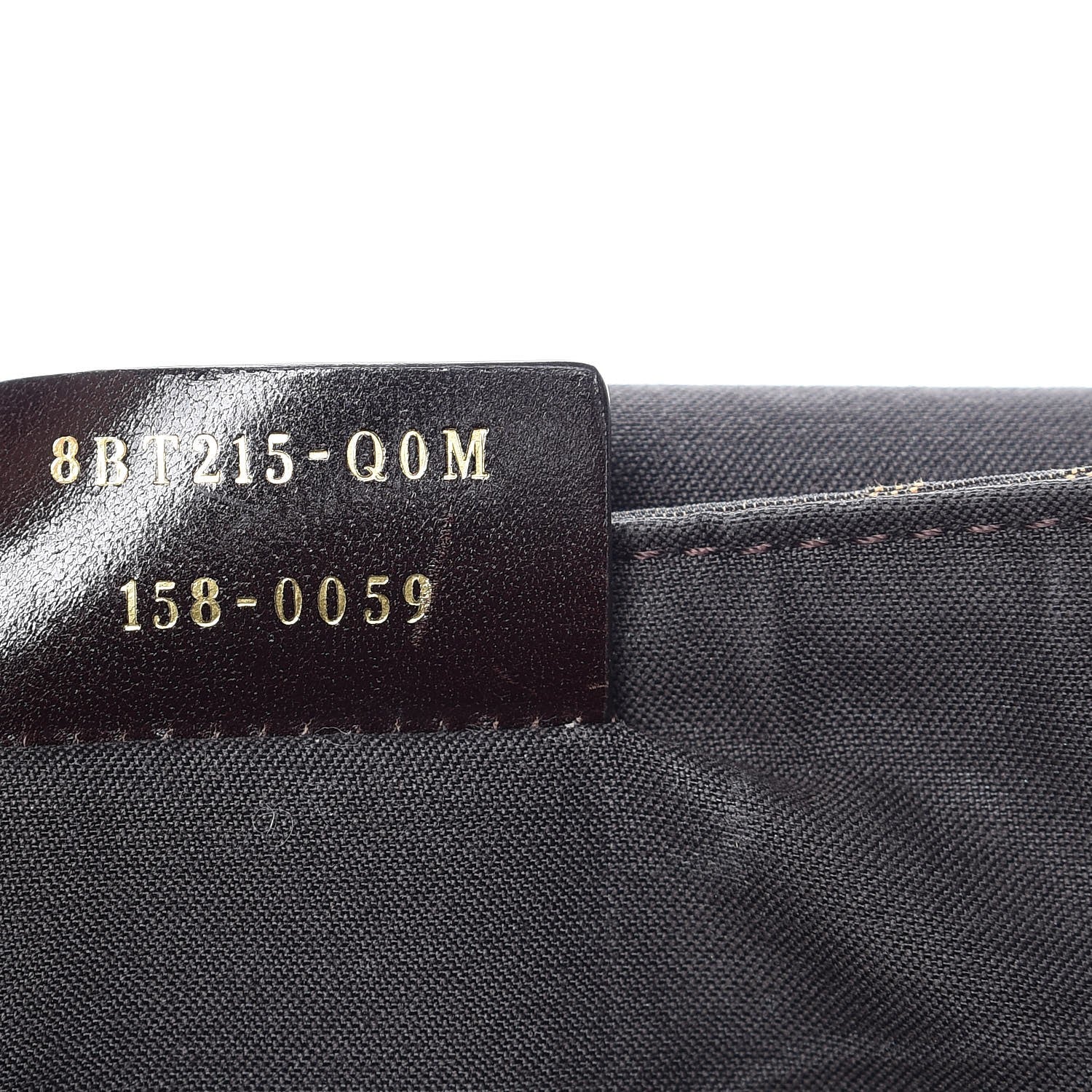 Fendi Zucca Vitello Artic Messenger Bag Tobacco Castagna 7 of 14