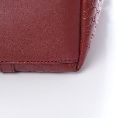 Gucci Soft Microguccissima Dome Satchel Red 11 of 11