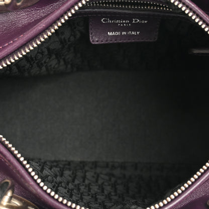 Christian Dior Lambskin Cannage Medium Lady Dior Purple 5 of 18