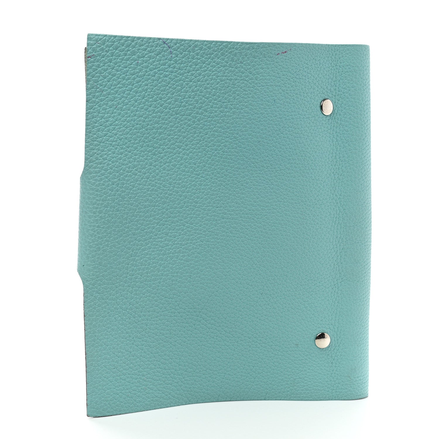 Hermes Togo Ulysse MM Agenda Cover Bleu Atoll 3 of 16