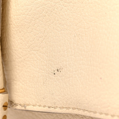 Chloe Calfskin Medium Marcie Satchel Cream 9 of 14