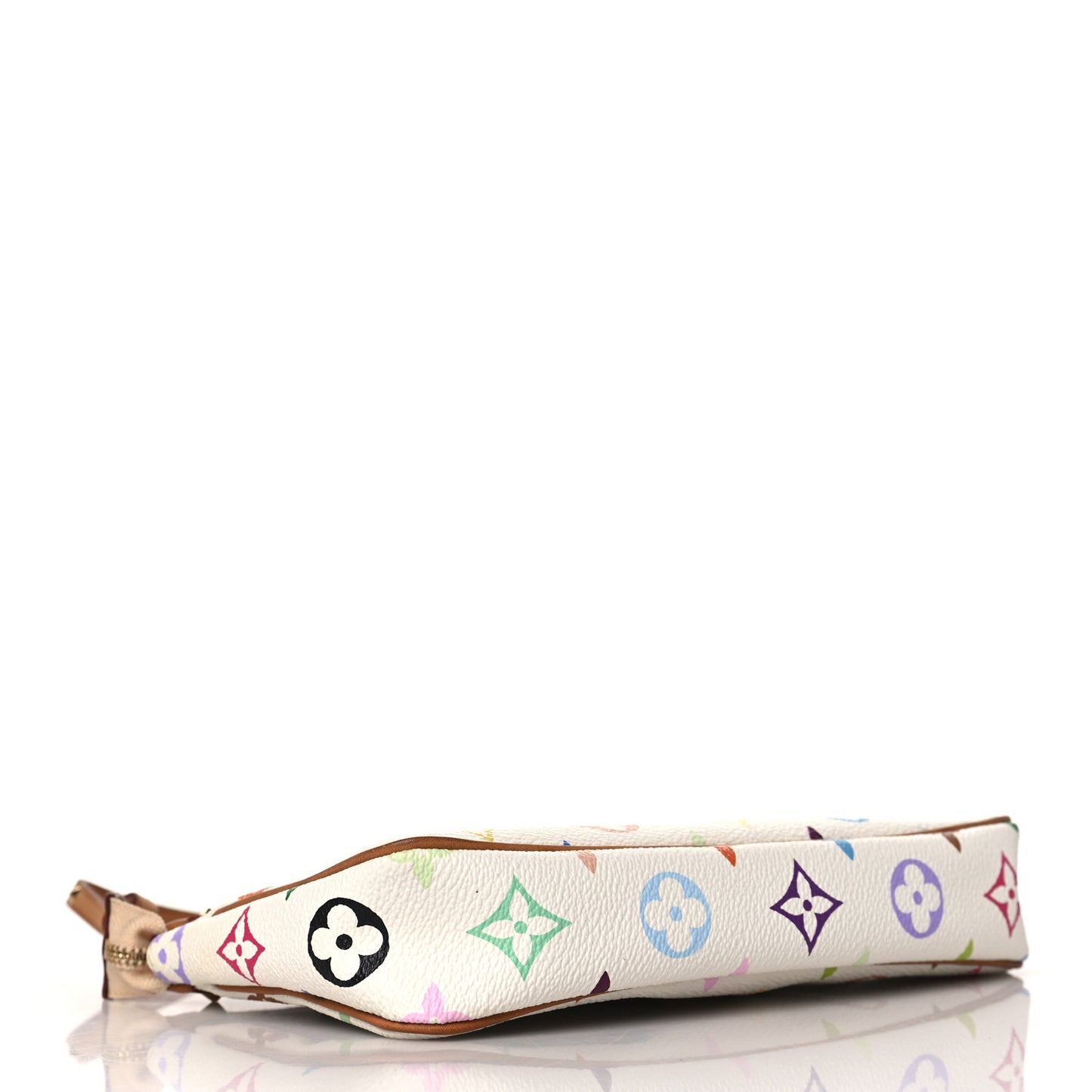 Monogram Multicolor Pochette Accessories White