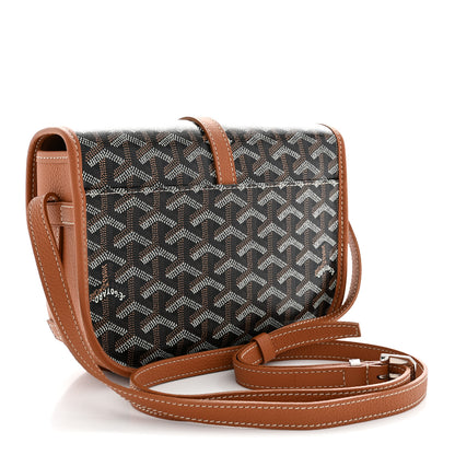 Goyard Goyardine Coeur Belvedere II PM Messenger Bag Black Gold 3 of 10