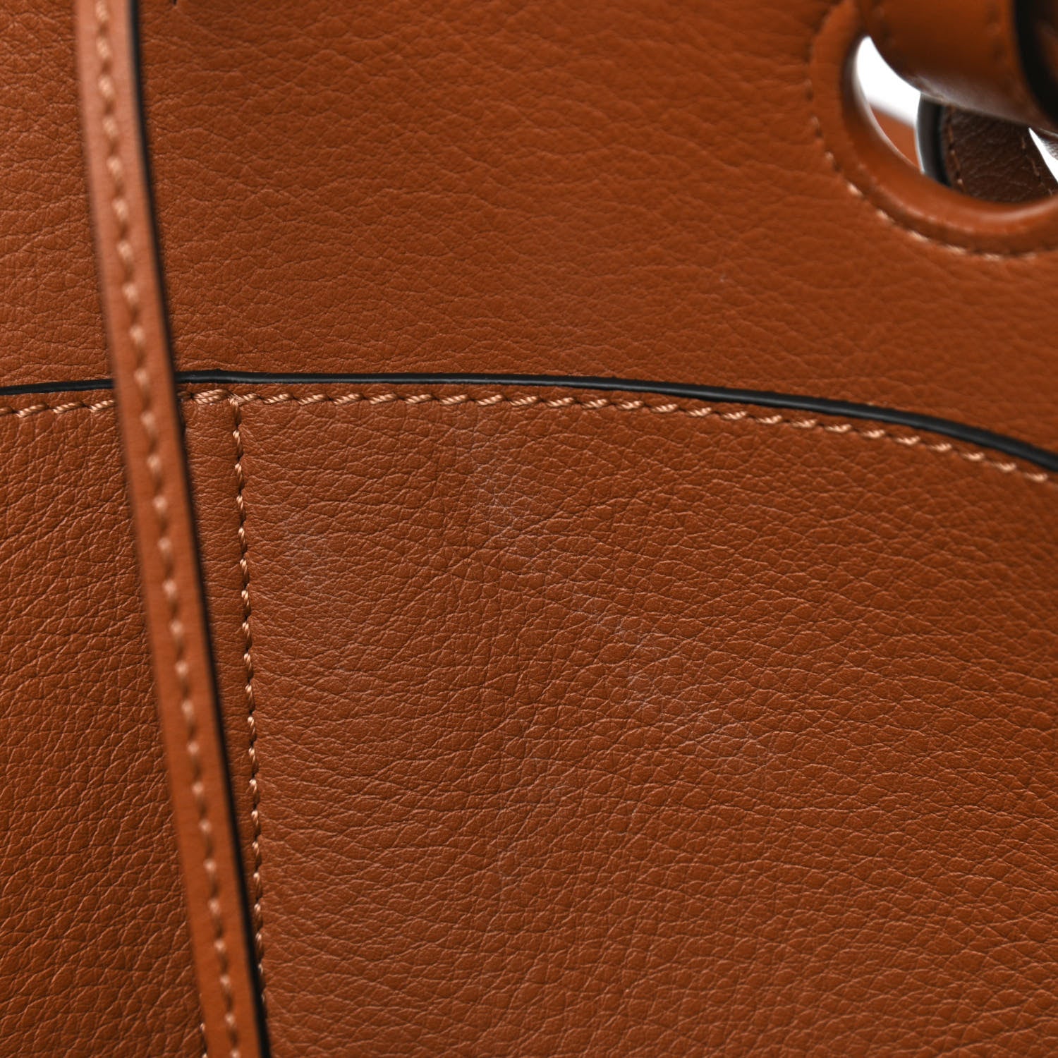 Loewe Smooth Calfskin Small Anagram Tote Tan 16 of 16