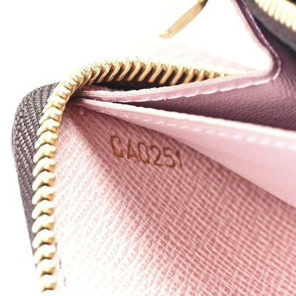 Louis Vuitton Monogram Clemence Wallet Rose Ballerine 7 of 11