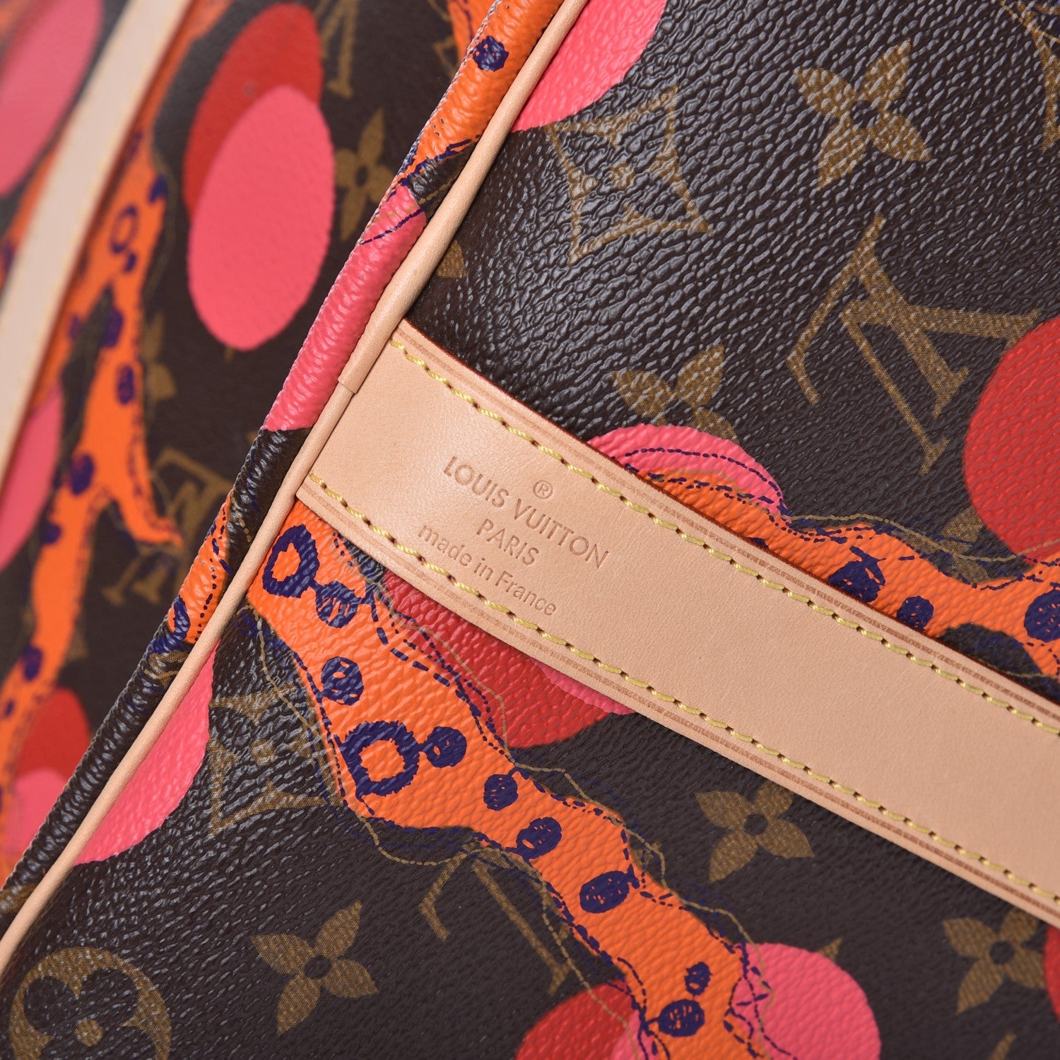 Louis Vuitton Monogram Ramages Keepall Bandouliere 45 7 of 11