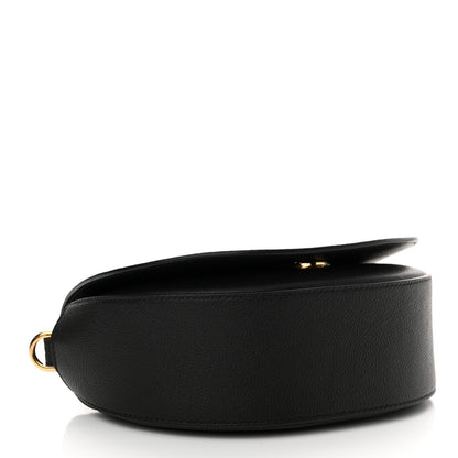 Versace Grained Calfskin La Medusa Small Shoulder Bag Black 4 of 10