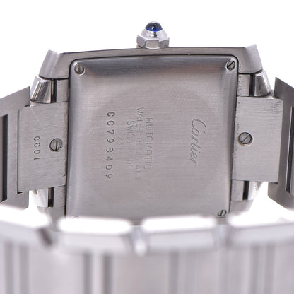 Cartier Stainless Steel 28mm Tank Francaise Automatic Watch 5 of 16