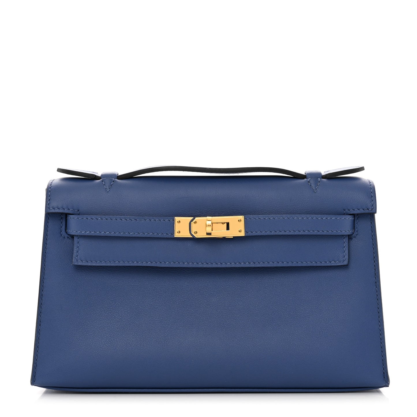 Swift Kelly Pochette Clutch Bleu Brighton