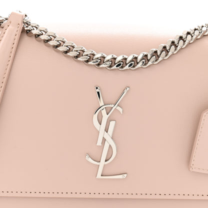 Saint Laurent Calfskin Medium Monogram Sunset Marble Pink 9 of 12