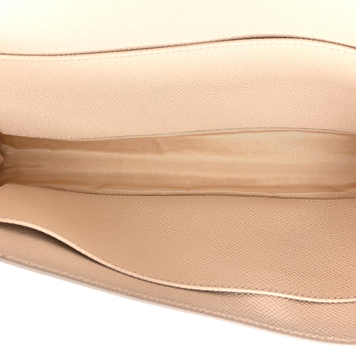 Salvatore Ferragamo Hammered Calfskin Mini Gancini Icona Bag Beige 4 of 12