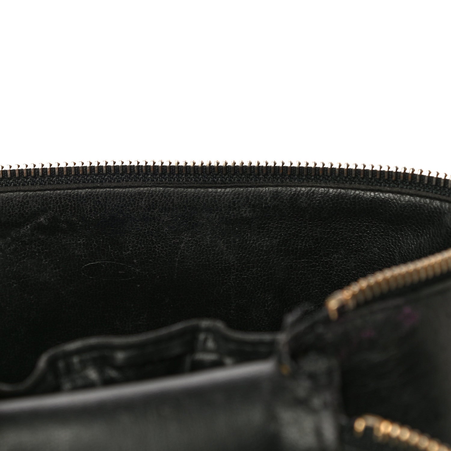 Chanel Lambskin Vanity Cosmetic Case Black 17 of 20