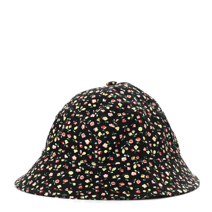 Gucci X LIBERTY OF LONDON Canvas Floral Print Bucket Hat M Black Multicolor 4 of 9