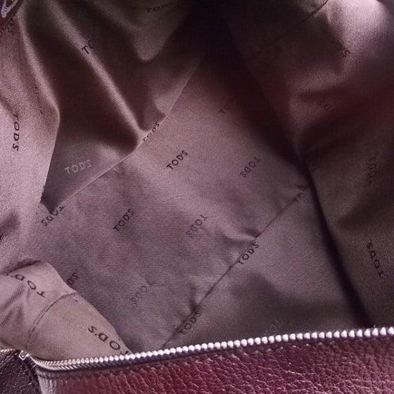 FASHIONPHILE JPTOD'SLeatherBaulettoDBag 6 of 10