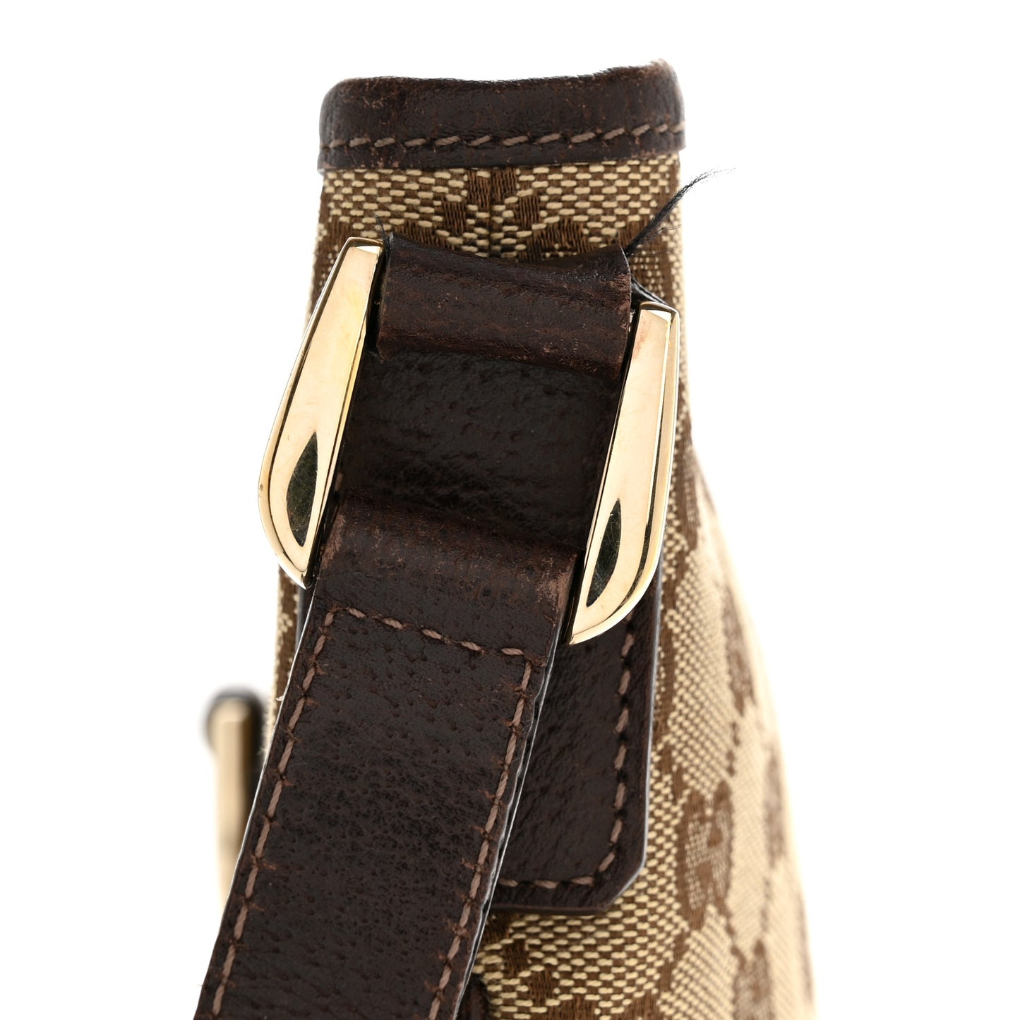 Monogram Abbey Messenger Bag Dark Brown