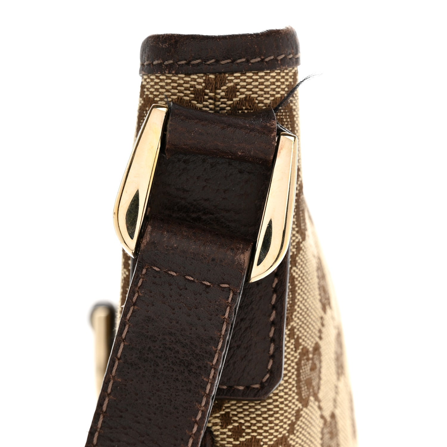Gucci Monogram Abbey Messenger Bag Dark Brown 13 of 14