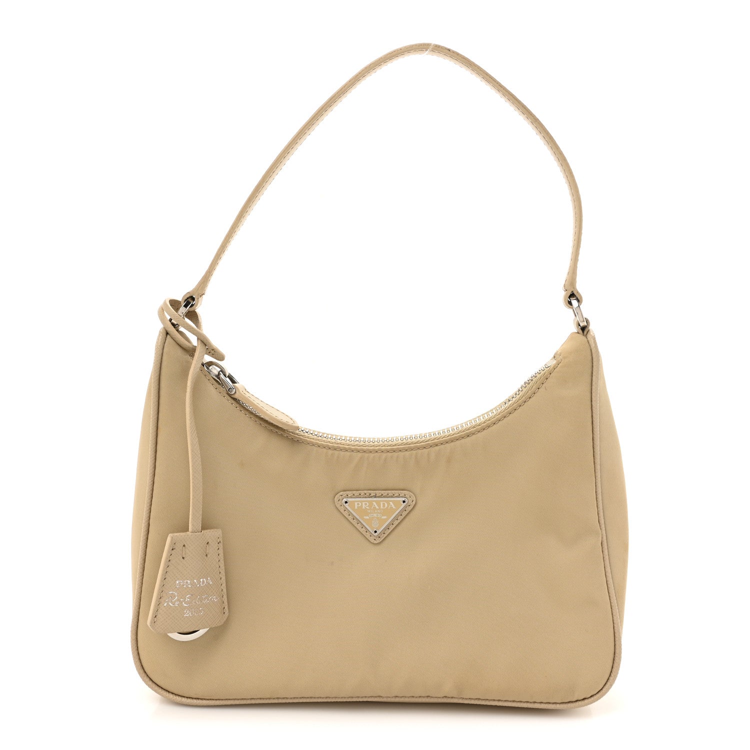Prada Re-Nylon Saffiano Mini Re-Edition 2005 Bag Deserto 1 of 13