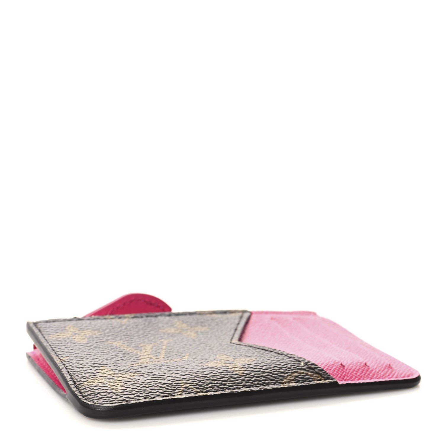Louis Vuitton Monogram Calfskin Coin Card Holder Rose 4 of 7