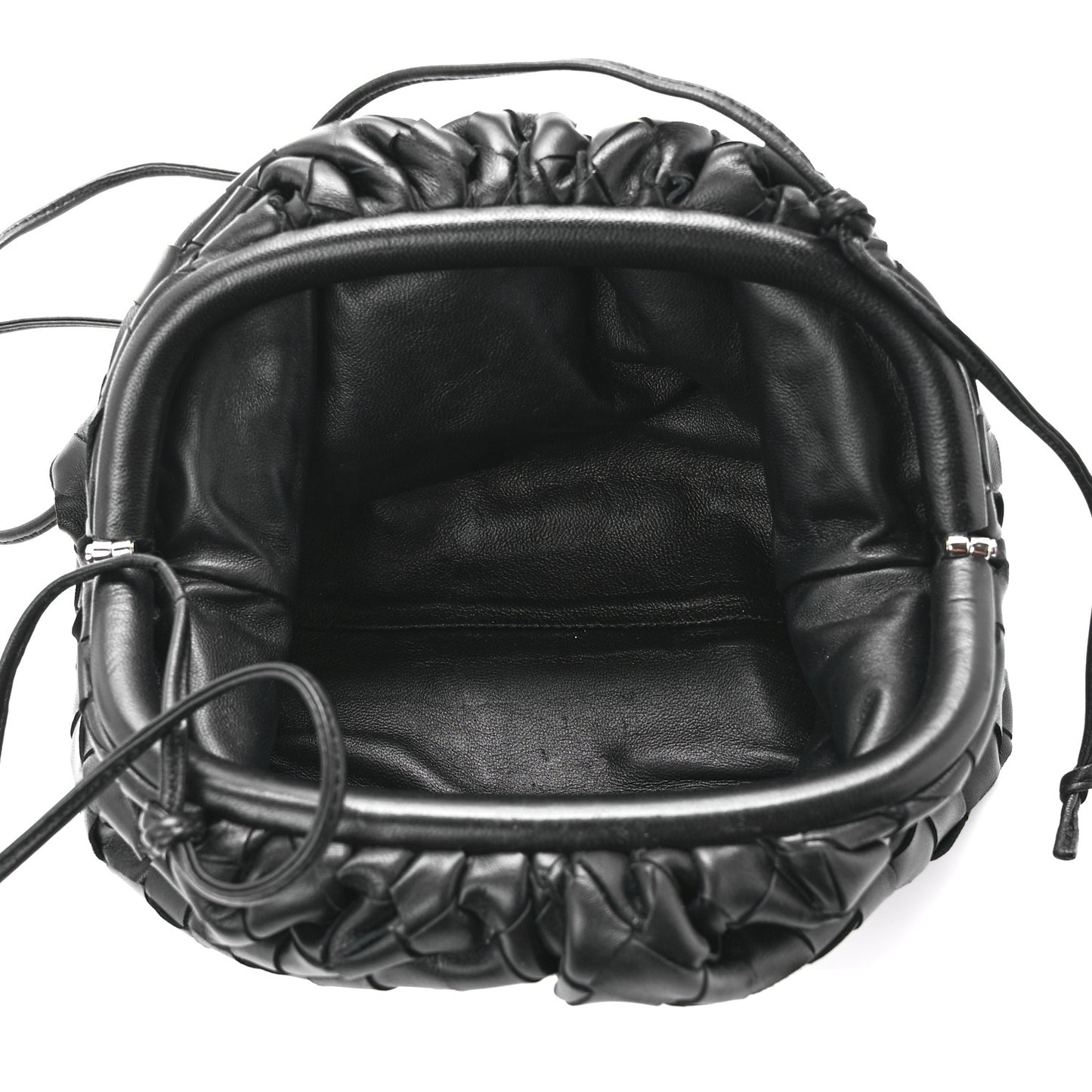 Nappa Intrecciato The Mini Pouch Black