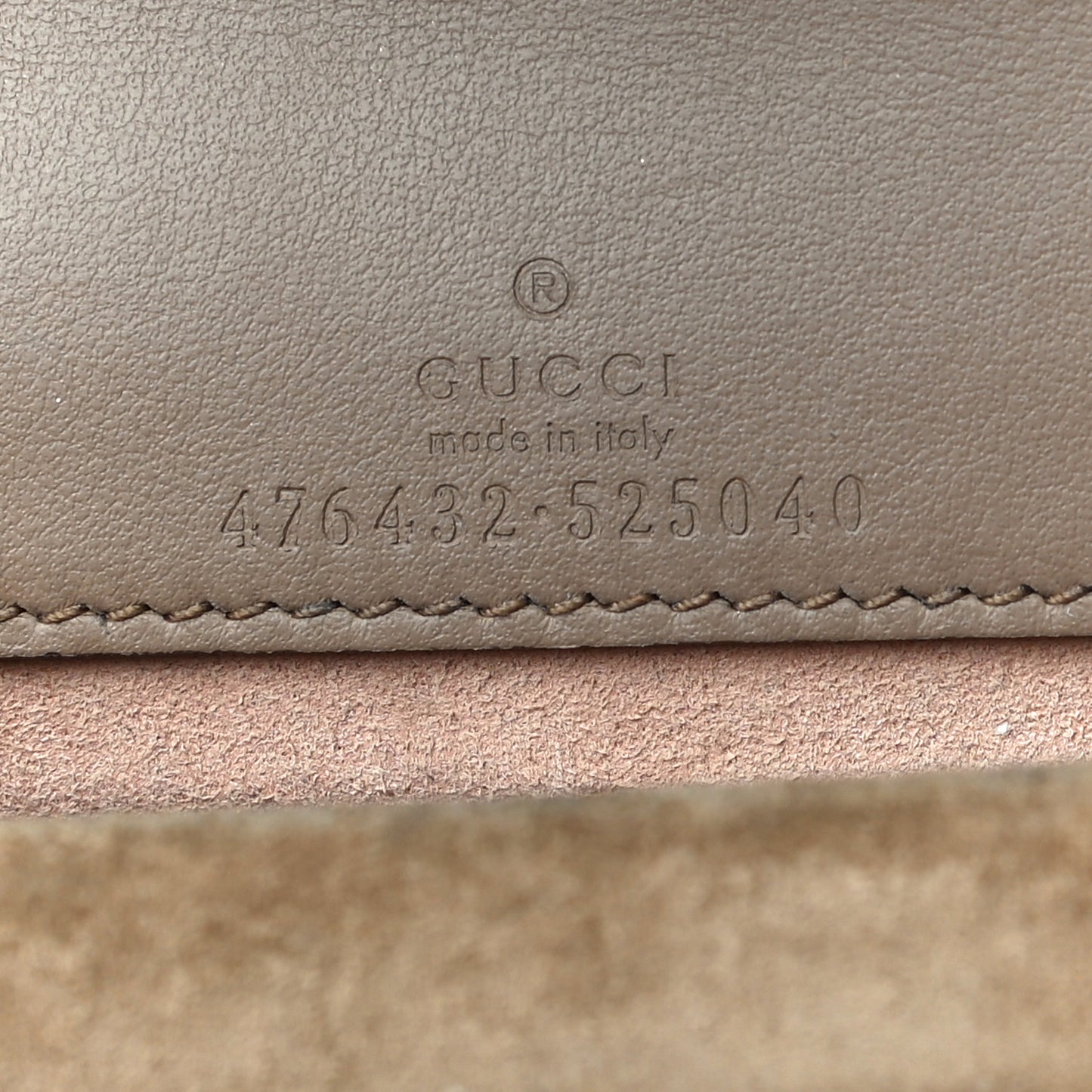 GG Supreme Monogram Super Mini Dionysus Shoulder Bag Taupe