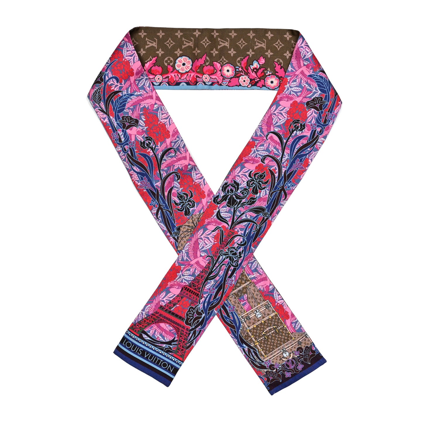 Silk Louis A Paris Bandeau Fuchsia
