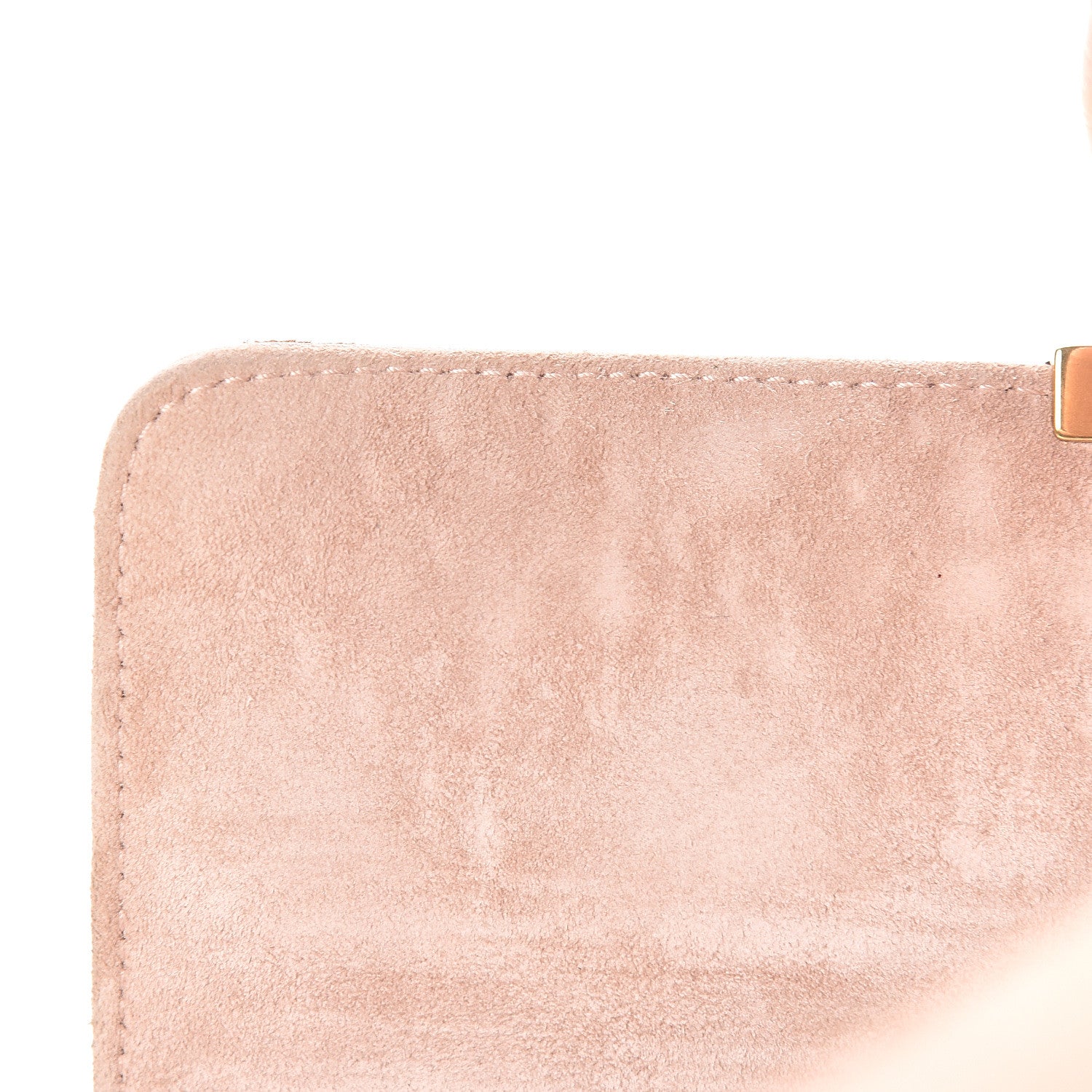 Christian Dior Lambskin Cannage Studded Dioraddict Wallet on Chain Clutch Nude 8 of 11