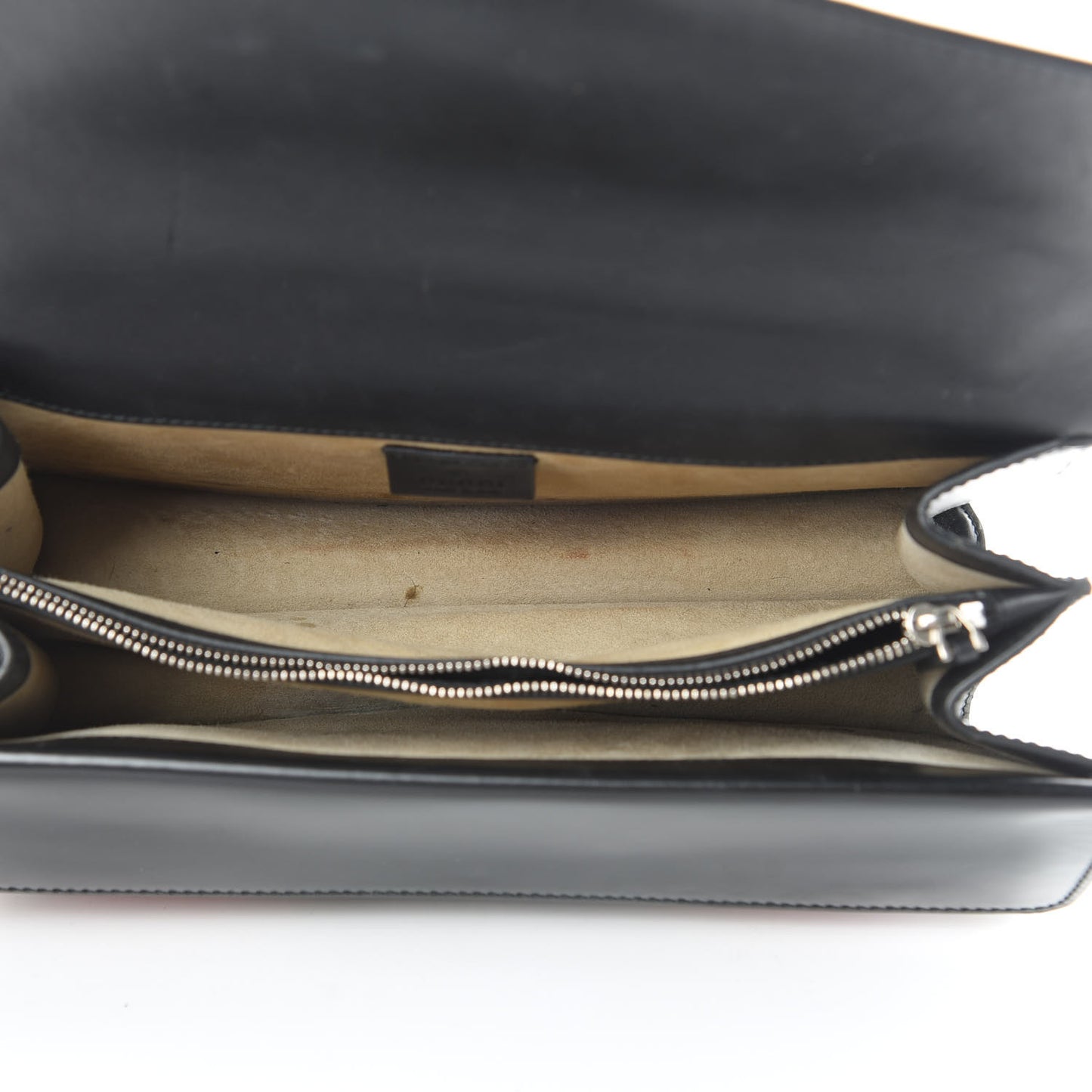Calfskin Floral Embroidered Studded Small Dionysus Shoulder Bag Black
