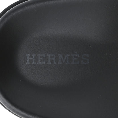 Hermes Calfskin Womens Chypre Sandals 38.5 Naturel 7 of 11