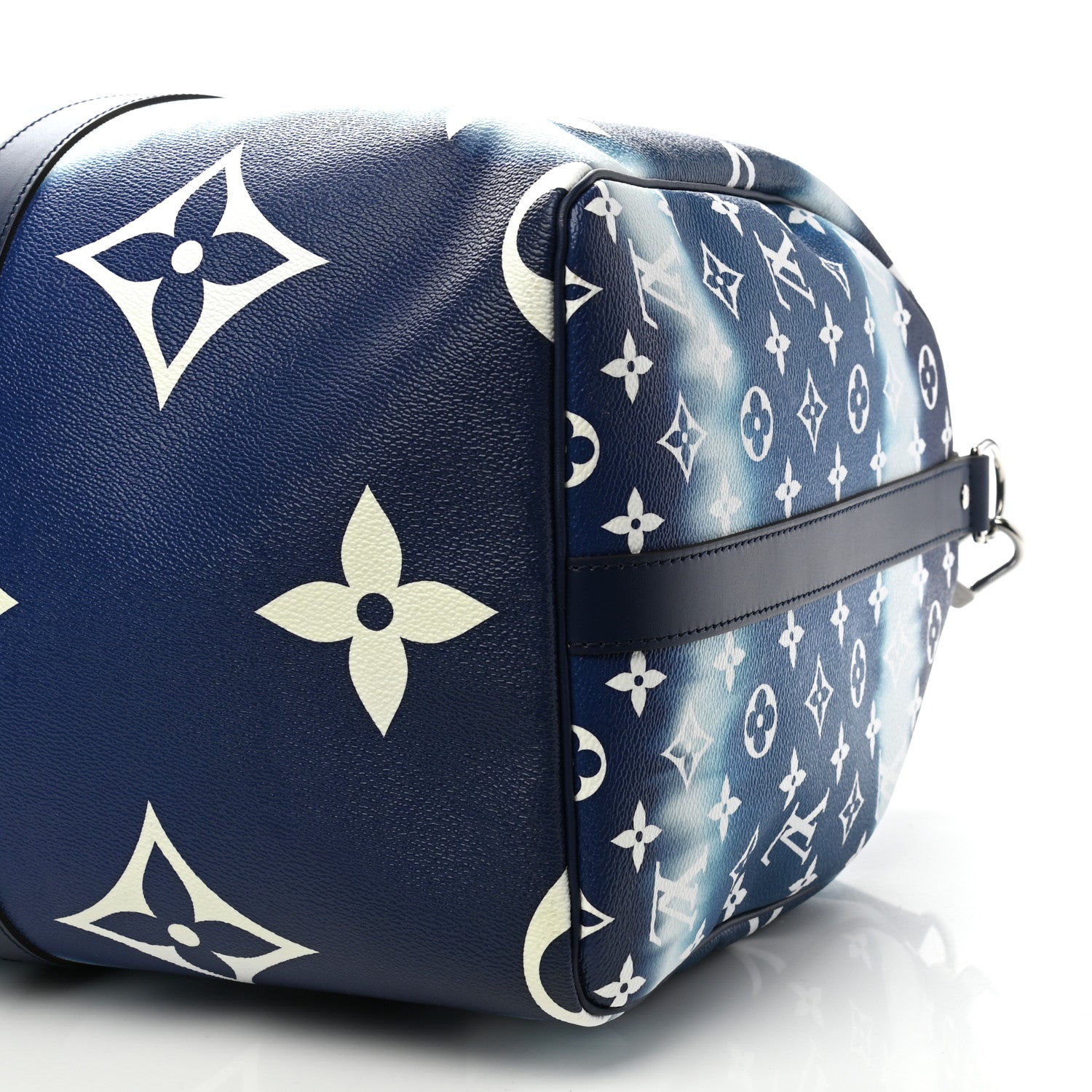 Louis Vuitton Monogram Escale Keepall Bandouliere 50 Blue 10 of 10