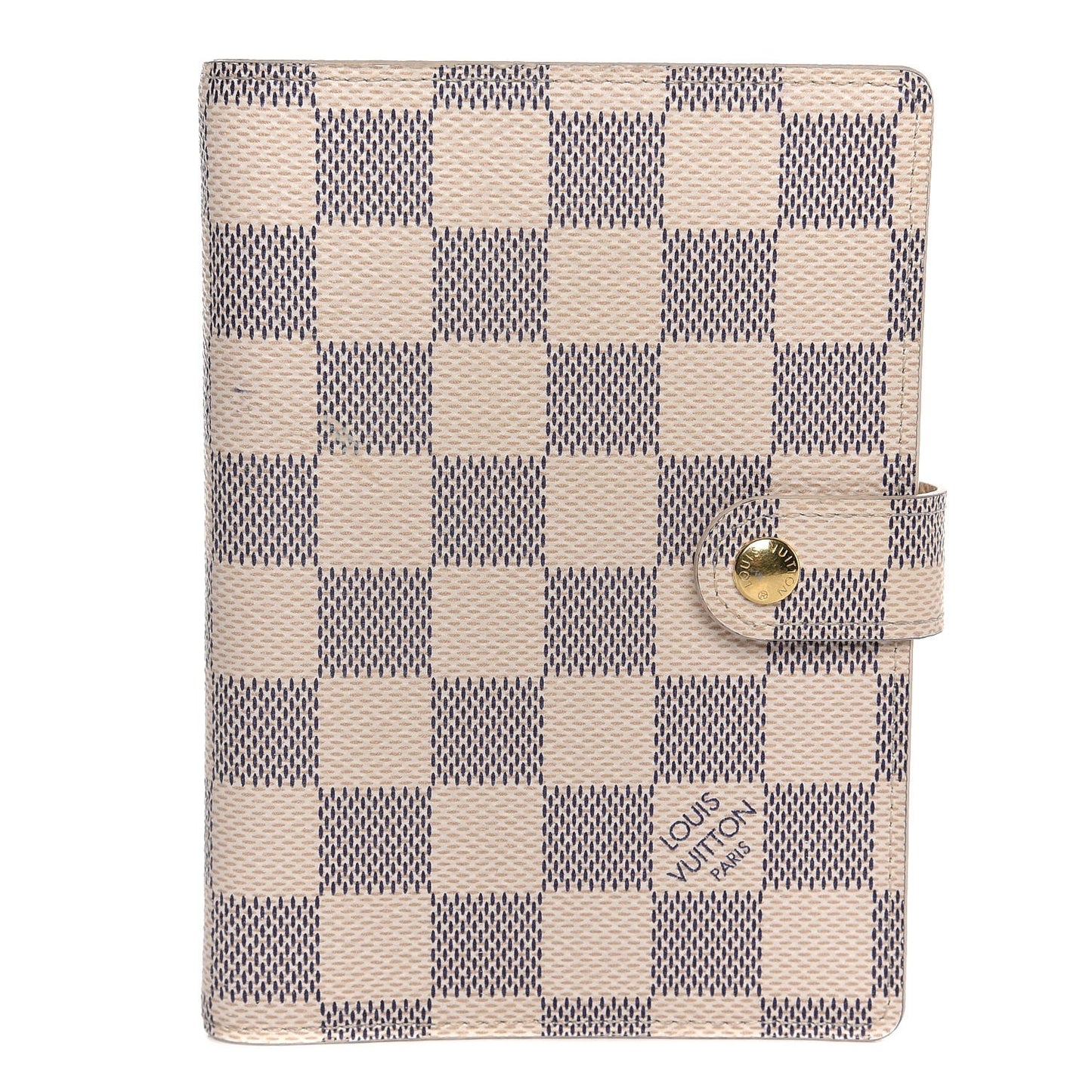 Damier Azur Small Ring Agenda Cover