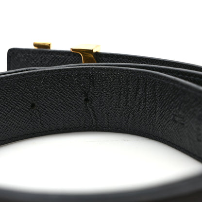 Louis Vuitton Monogram Calfskin 40mm LV Initiales Reversible Belt 80 32 Black 4 of 6