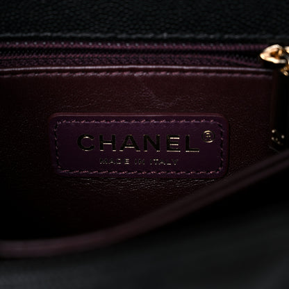 Chanel Caviar Quilted Mini Coco Handle Flap Black 6 of 10