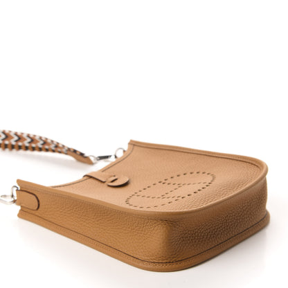 Hermes Taurillon Clemence Allegro Evelyne TPM Sesame 4 of 11