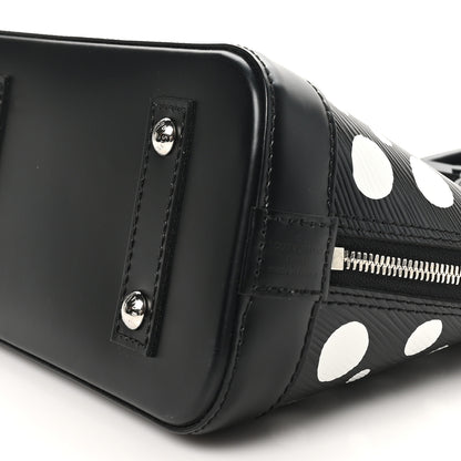 Louis Vuitton X YK Epi Alma BB Black White 9 of 9