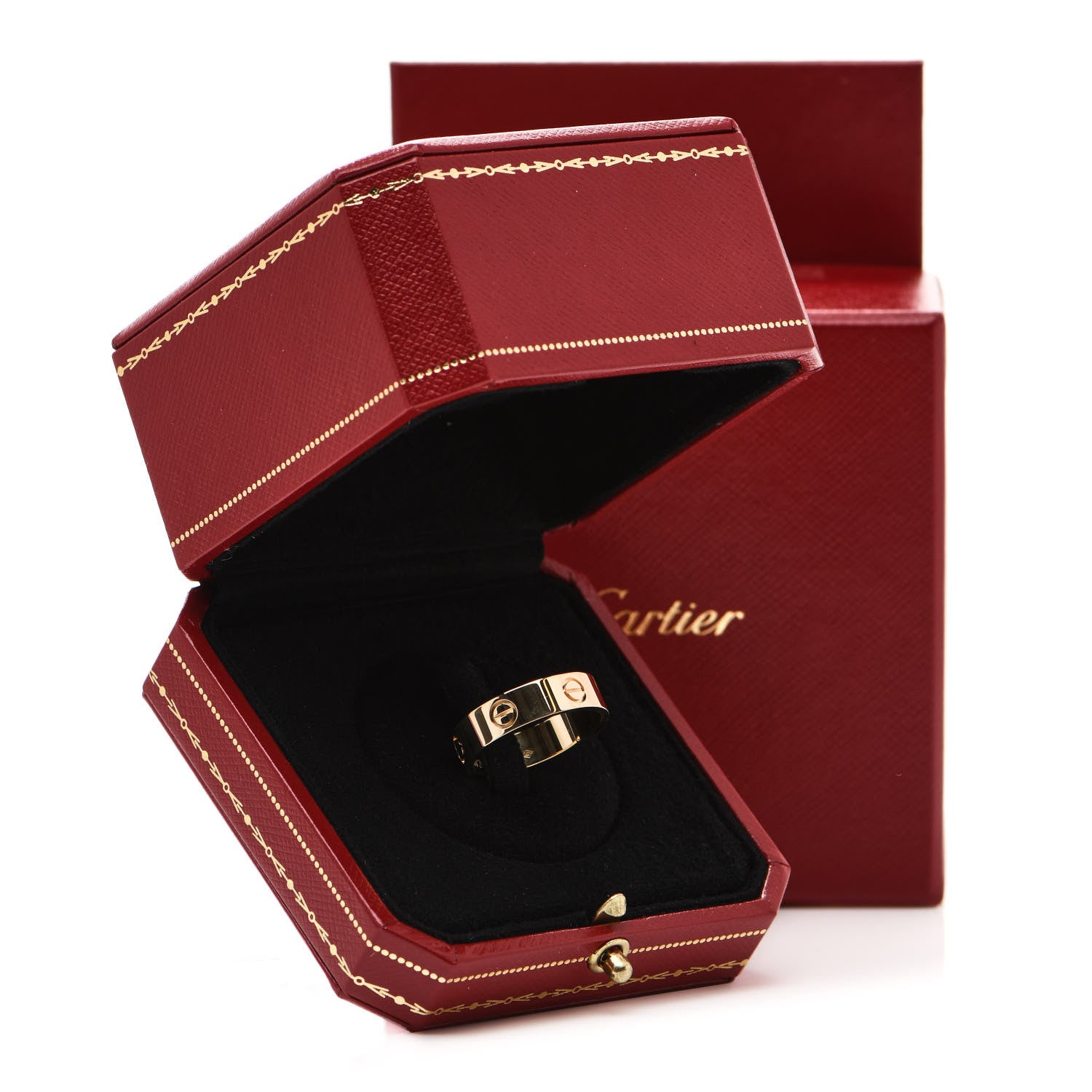 Cartier 18K Yellow Gold 5.5mm LOVE Ring 60 9 5 of 5