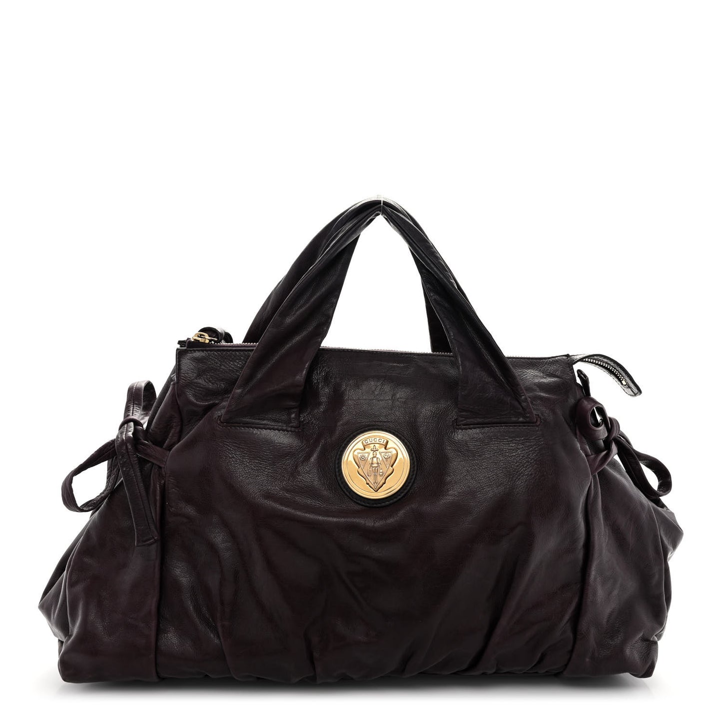 Calfskin Medium Hysteria Top Handle Bag Purple
