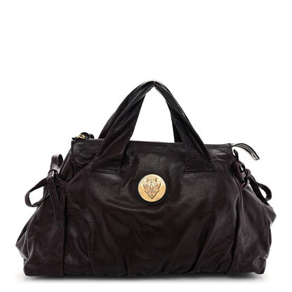 Gucci Calfskin Medium Hysteria Top Handle Bag Purple 1 of 9