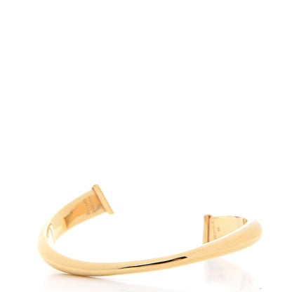 Louis Vuitton Monogram Rigid LVness Bracelet Gold 3 of 7
