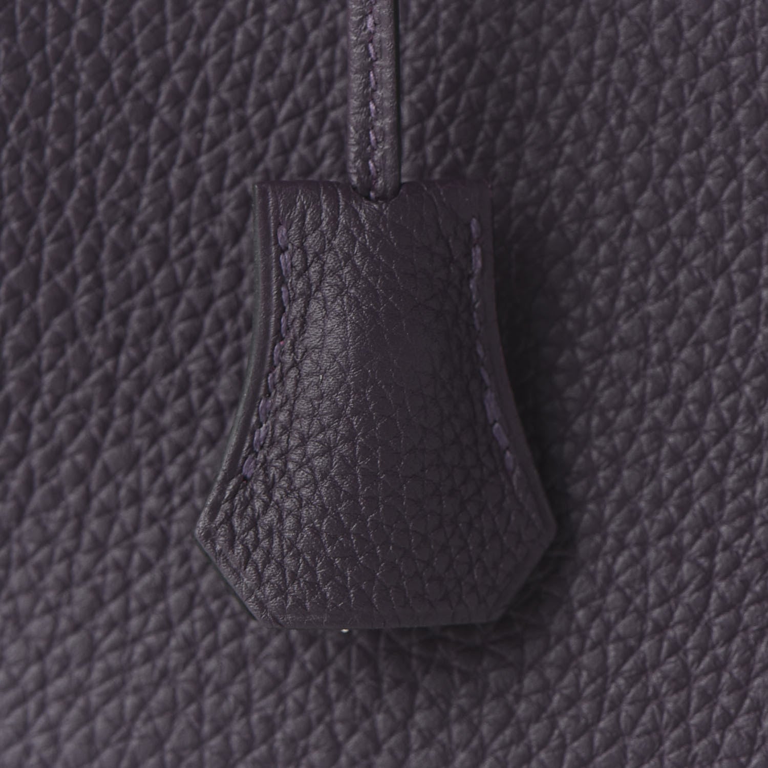 Hermes Togo Matte Alligator Kelly Retourne Touch 28 Raisin Prunoir 32 of 36