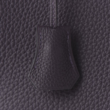 Hermes Togo Matte Alligator Kelly Retourne Touch 28 Raisin Prunoir 32 of 36