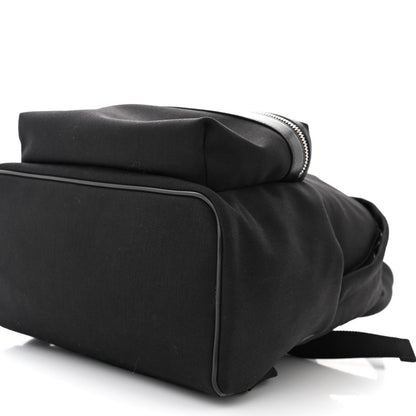 Saint Laurent Canvas City Backpack Black 10 of 11