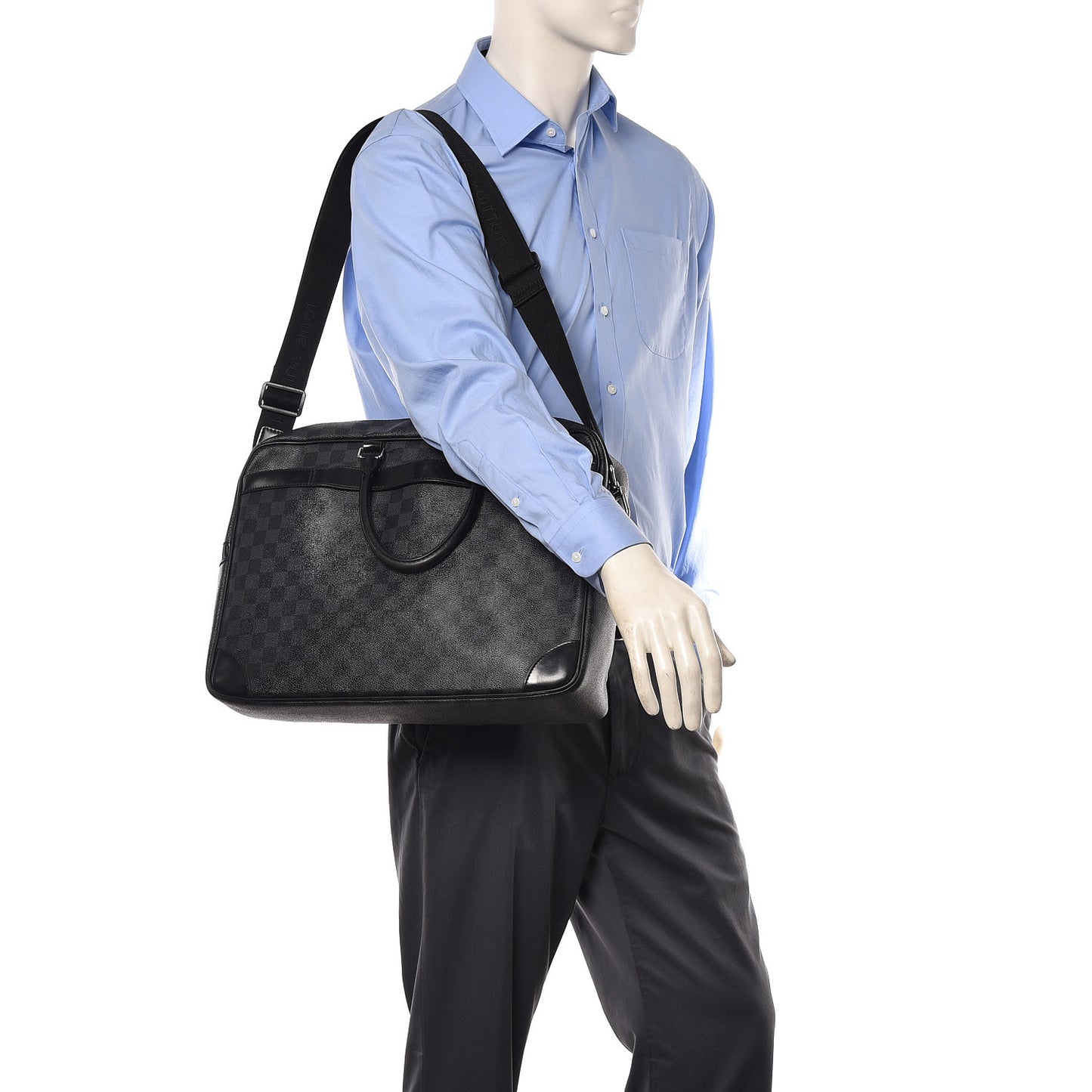 Damier Graphite Porte-Documents Voyage GM