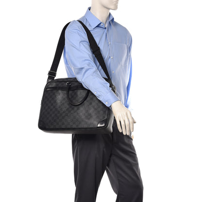 Louis Vuitton Damier Graphite Porte-Documents Voyage GM 2 of 28